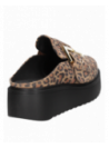 Sandalia Mujer G280 Pollini animal print