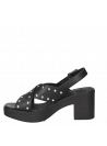 Sandalia Mujer G286 POLLINI negro