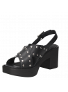 Sandalia Mujer G286 POLLINI negro