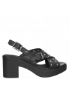 Sandalia Mujer G286 POLLINI negro