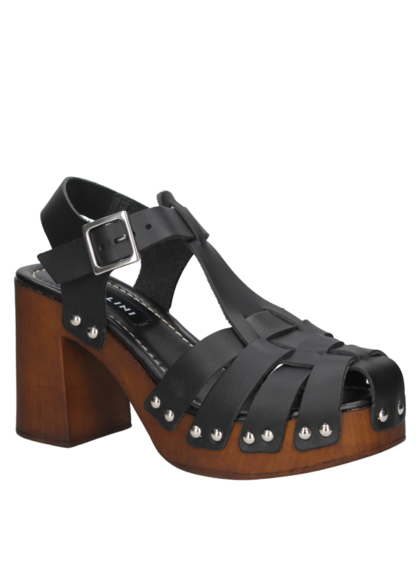 Sandalia Mujer I263 POLLINI negro