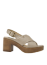 Sandalia Mujer I170 POLLINI beige