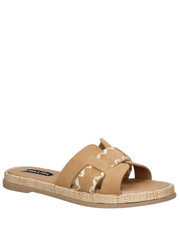 Sandalia mujer K309 Pollini Camel