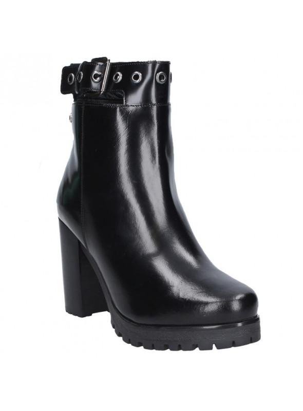 Botin Mujer V037 Pollini negro