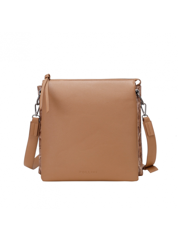 Bandolera Mujer F871 Pollini cafe